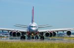 Aircraft line up