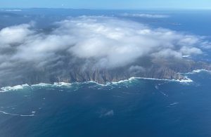 Aerial view of South-west Tasmania