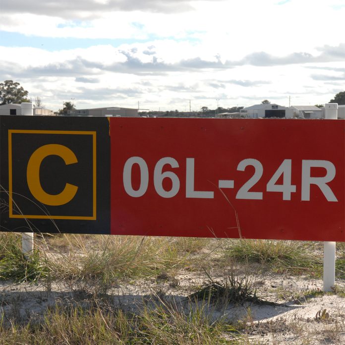 airport signage